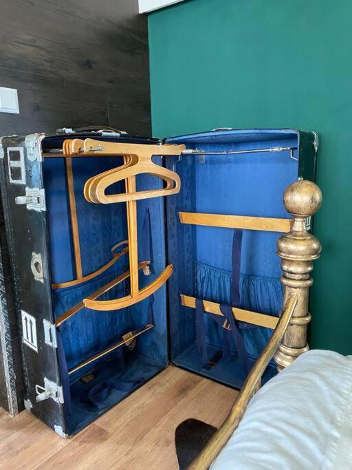 فيلا Gleis 1, Eisenbahn Waggon Mit Whirlpool Und Ofen Dahlem  المظهر الخارجي الصورة